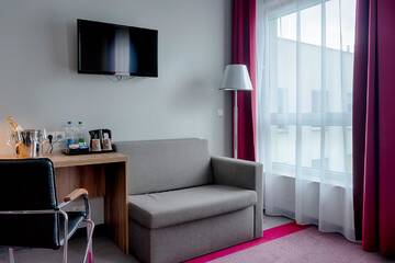 Фото номера Двухместный номер «Премиум» с 1 кроватью Отель Focus Hotel Katowice Chorzów г. Хожув 2