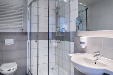 Фото номера Двухместный номер с 1 кроватью Отель Focus Hotel Katowice Chorzów г. Хожув 10