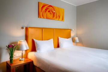 Фото номера Двухместный номер с 1 кроватью Отель Focus Hotel Katowice Chorzów г. Хожув 7