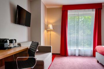Фото номера Двухместный номер «Премиум» с 1 кроватью Отель Focus Hotel Katowice Chorzów г. Хожув 4
