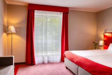 Фото номера Двухместный номер «Премиум» с 1 кроватью Отель Focus Hotel Katowice Chorzów г. Хожув 5