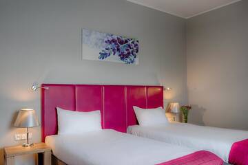 Фото номера Двухместный номер с 2 отдельными кроватями Отель Focus Hotel Katowice Chorzów г. Хожув 4