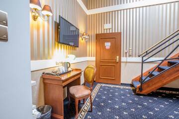 Фото номера Люкс Отель Hotel Diament Bella Notte Katowice - Chorzów г. Хожув 4