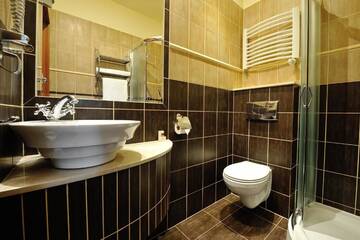 Фото номера Стандартный одноместный номер Отель Hotel Diament Bella Notte Katowice - Chorzów г. Хожув 12