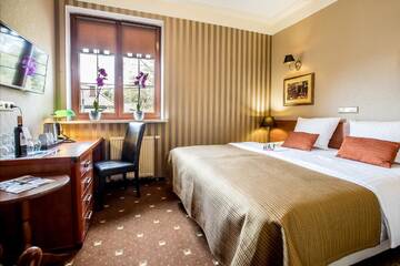 Фото номера Стандартный двухместный номер с 1 кроватью Отель Hotel Diament Bella Notte Katowice - Chorzów г. Хожув 7
